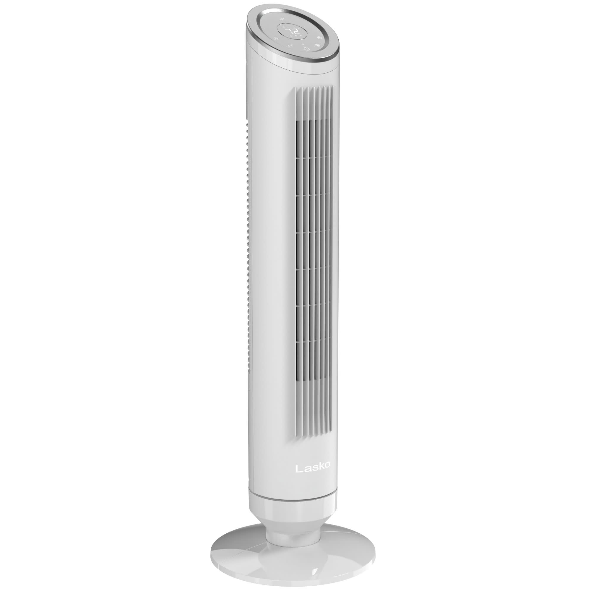 Lasko Ascend 36 Tower Fan: Oscillating. 4-Speed. Remote. Timer. Gray - Image 11