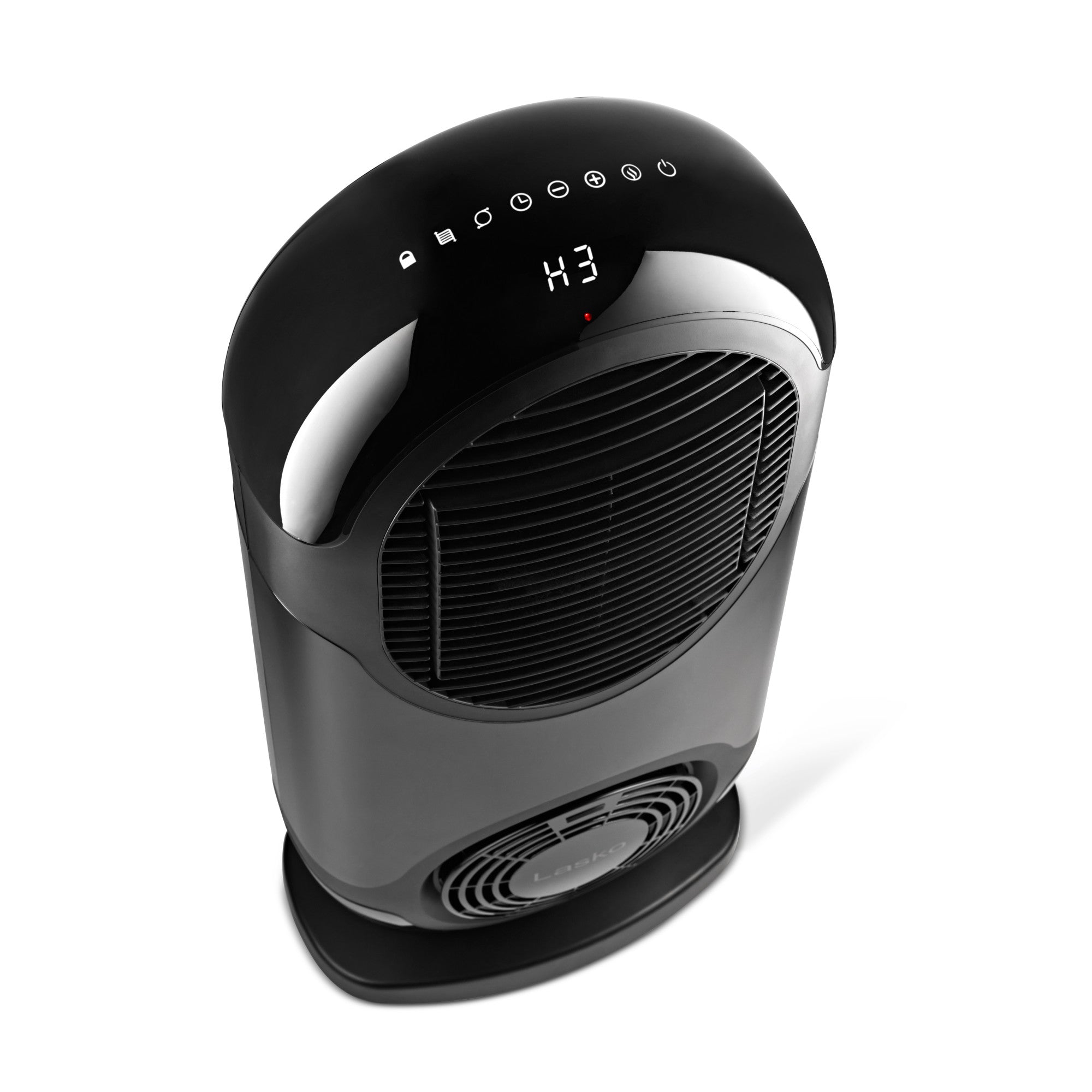 Lasko Motion X 27 Ceramic Console Space Heater: Dual Oscillation. 3 Heat Settings. Remote. Timer. Tip-Over Switch. Child Lock. Thermostat. Black - Image 8