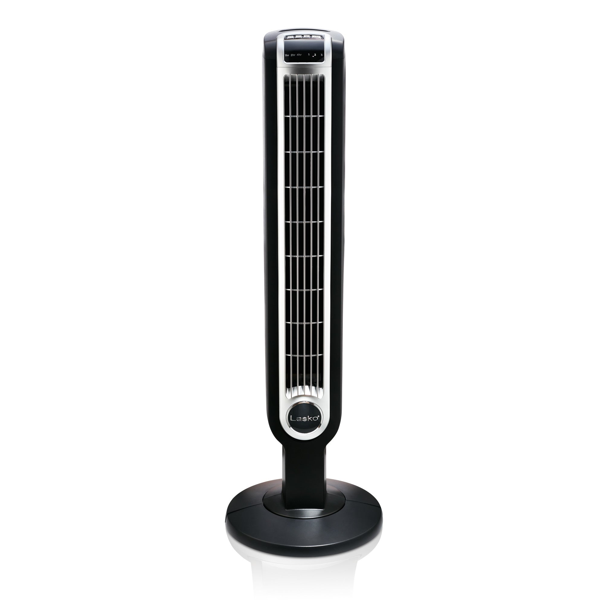 Lasko 36 Tower Fan: Oscillating. 3-Speed. Remote. Timer. Black - Image 7