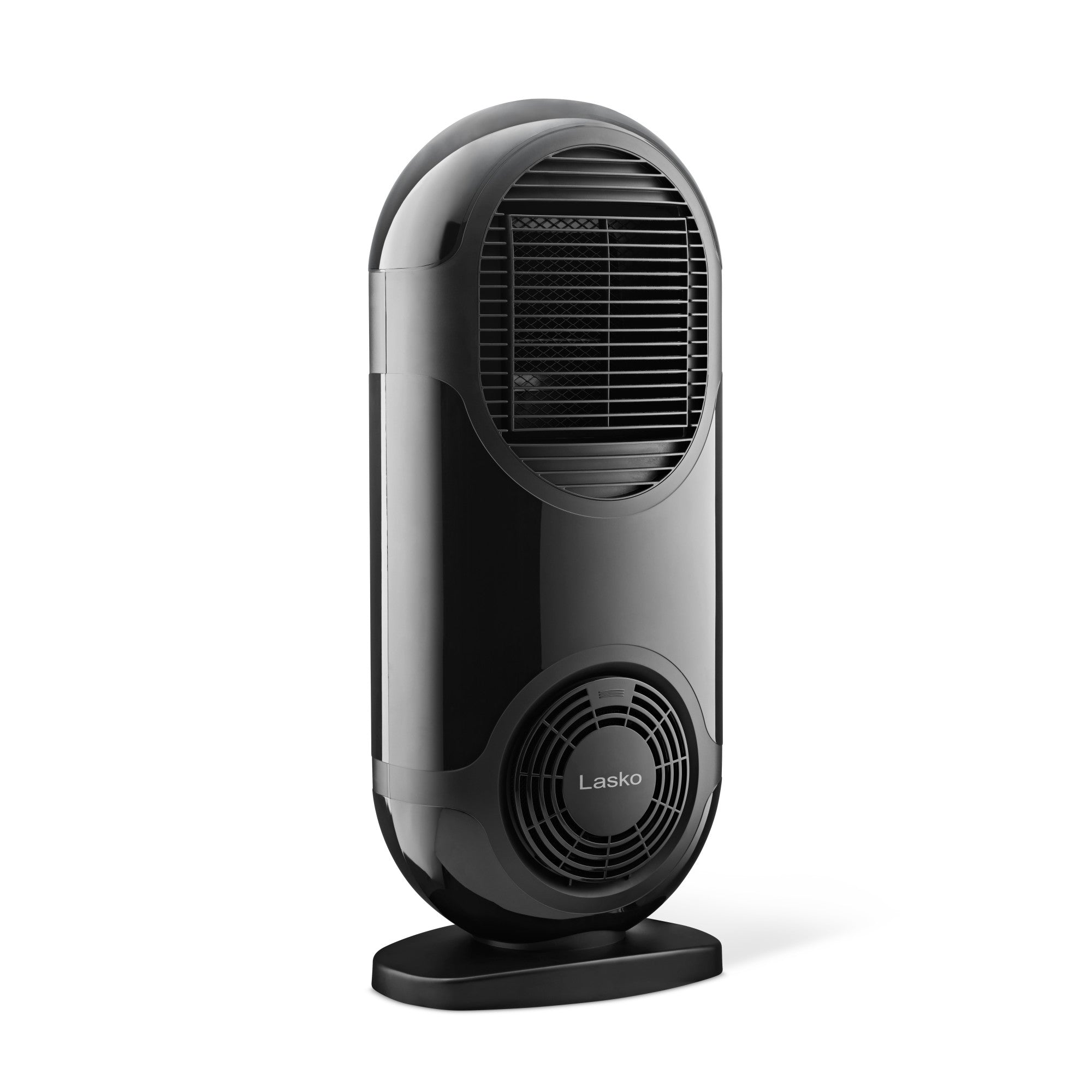 Lasko Motion X 27 Ceramic Console Space Heater: Dual Oscillation. 3 Heat Settings. Remote. Timer. Tip-Over Switch. Child Lock. Thermostat. Black - Image 10