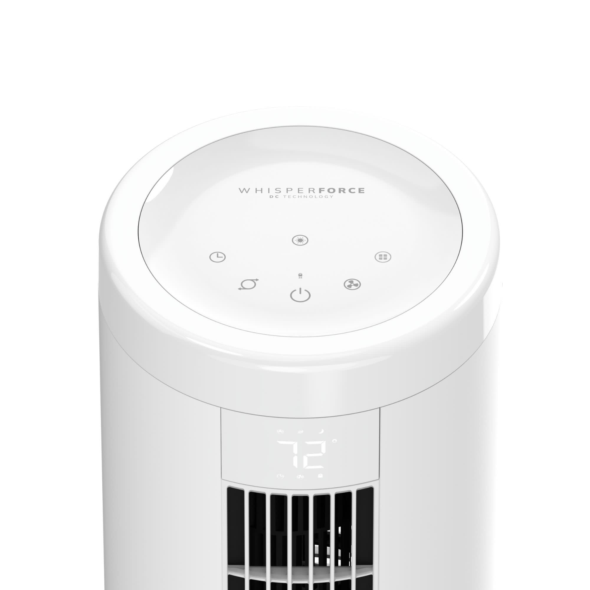 Lasko Rise 54 DC Pedestal Fan: Oscillating. 8-Speed. Remote. Timer. White - Image 12
