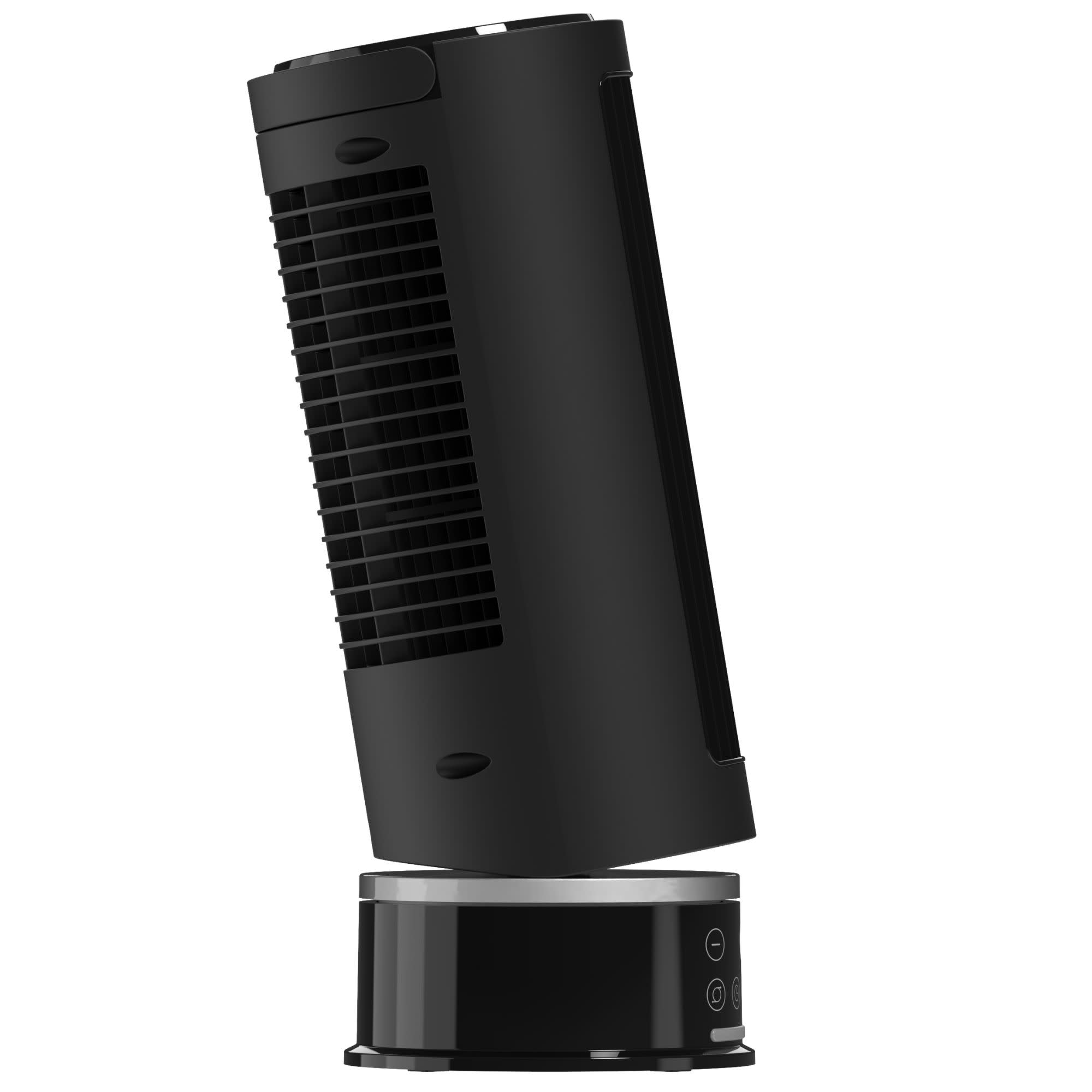 Lasko StealthBreeze 15 DC Table Fan: Oscillating. 12-Speed. 15?? Tilt. Remote. Black - Image 10