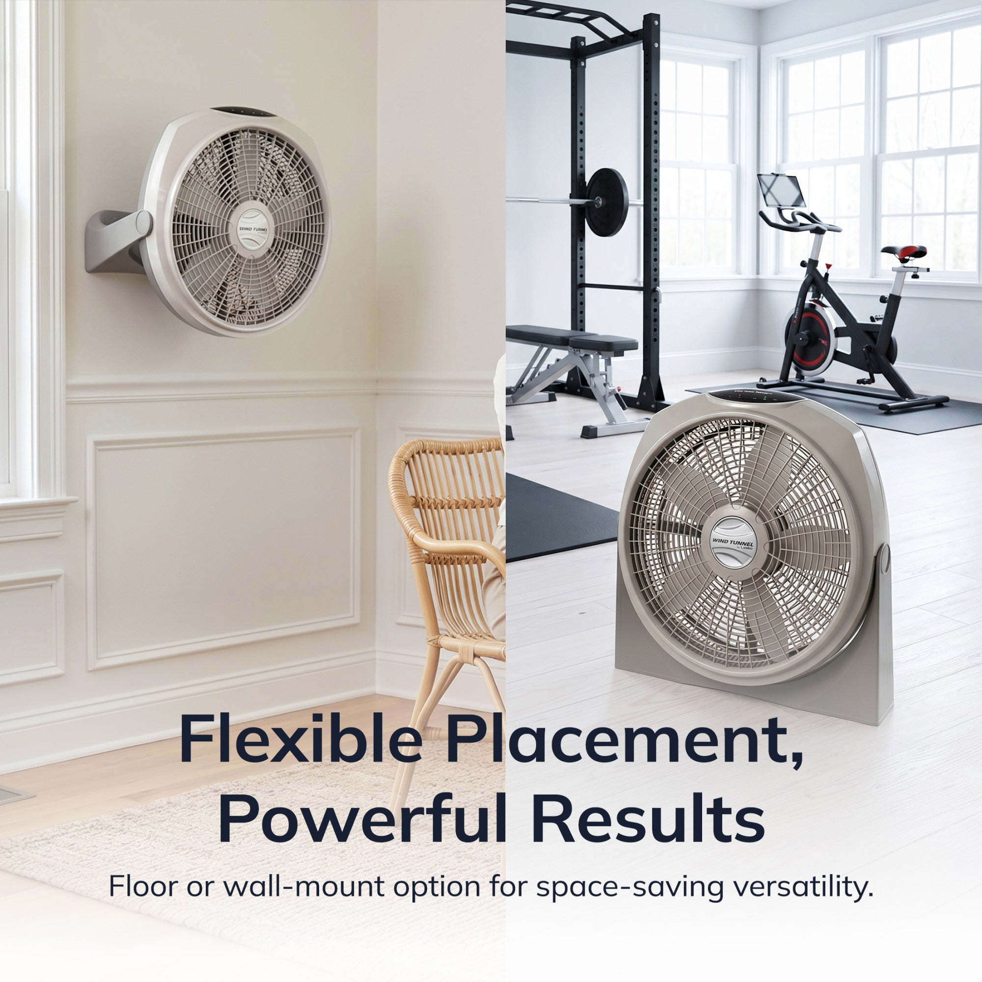 Lasko 20 Air Circulator Fan: Wall Mount. 3-Speed. Remote. Timer. Tan - Image 7