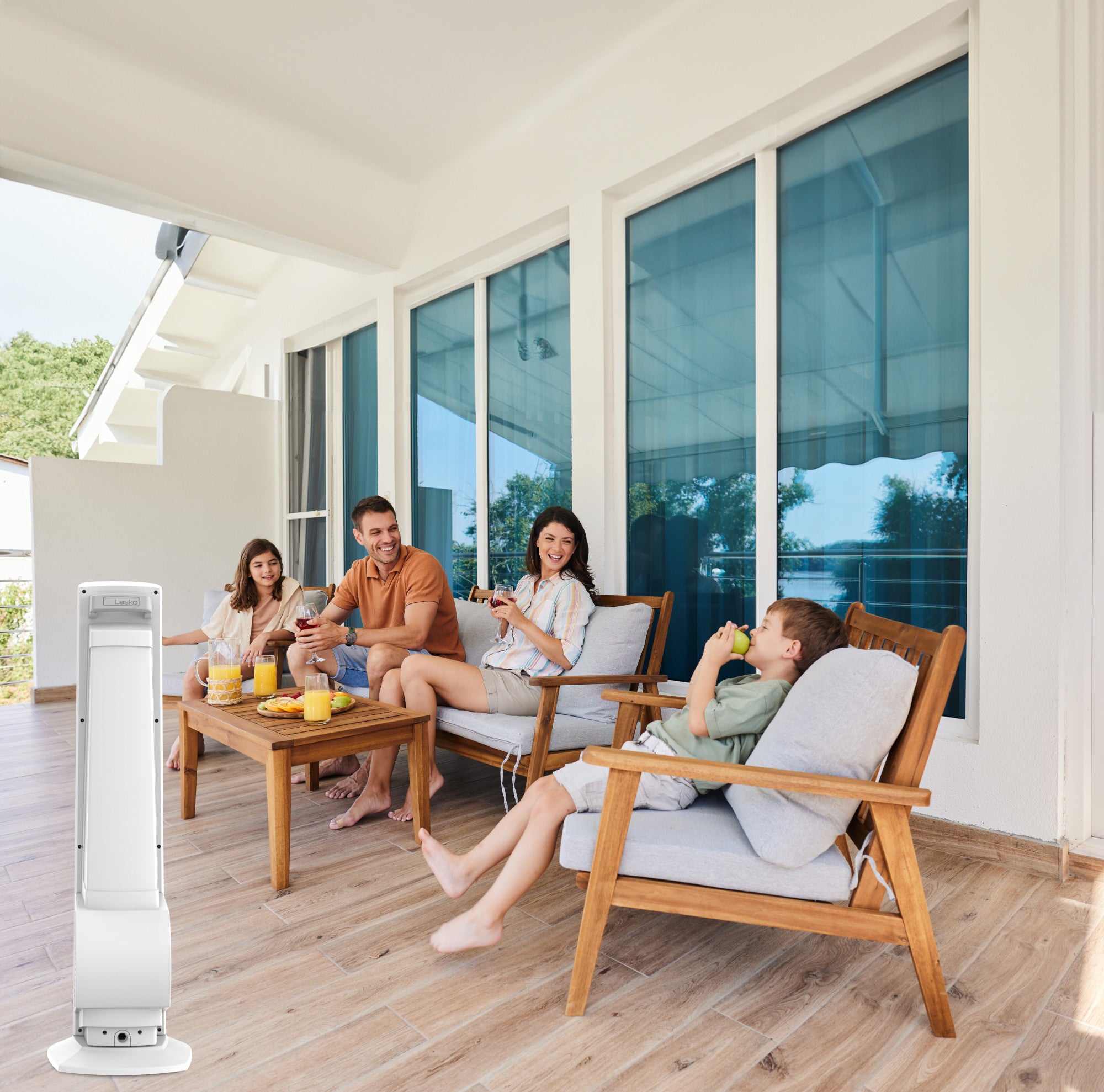 Lasko Misto 42 Outdoor Misting Tower Fan: Oscillating. 4-Speed. White - Image 17