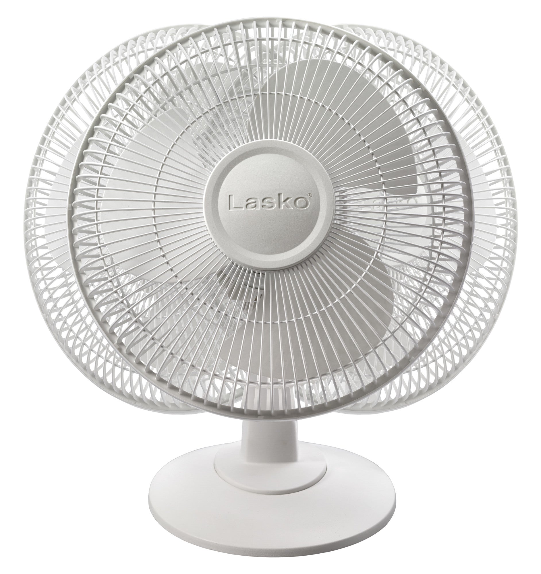 Lasko 12 Table Fan: Oscillating. 3-Speed. Tilting Head. White - Image 6