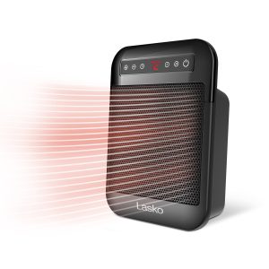 Lasko MyHeat Max 9 Ceramic Space Heater: 2 Heat Settings. Timer. Thermostat. Black