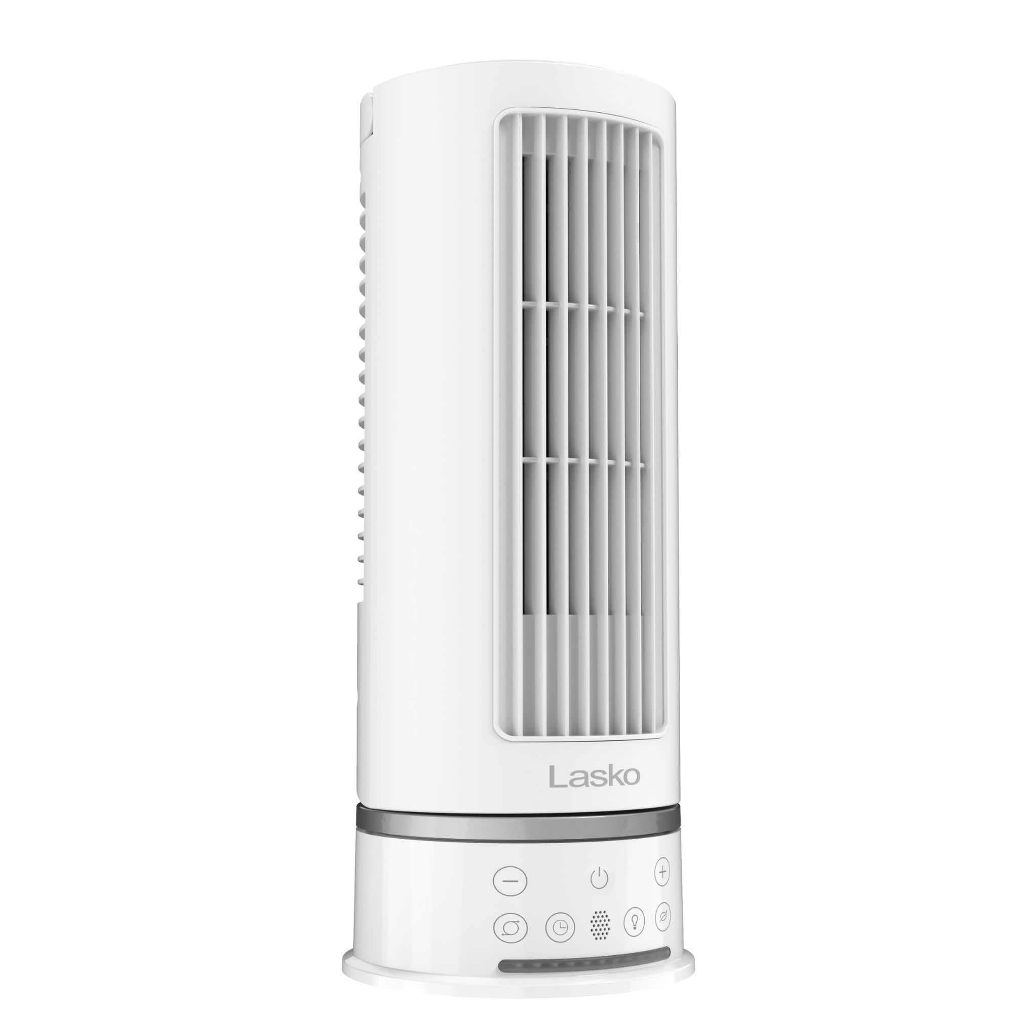 Lasko StealthBreeze 15 DC Table Fan: Oscillating. 12-Speed. 15?? Tilt. Remote. White - Image 10