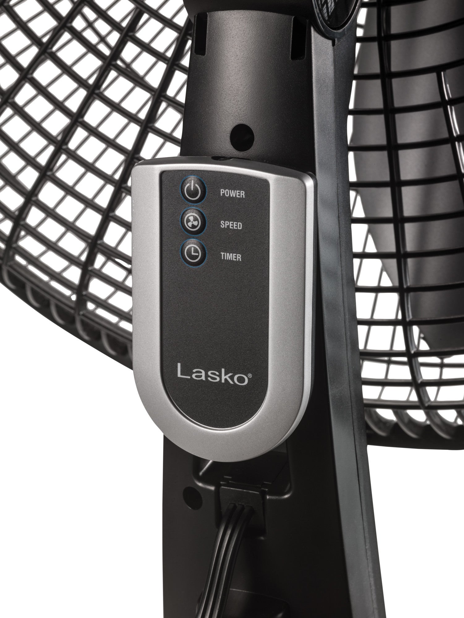 Lasko 20 Pedestal Fan: Oscillating. 4-Speed. Remote. Timer. Black - Image 10