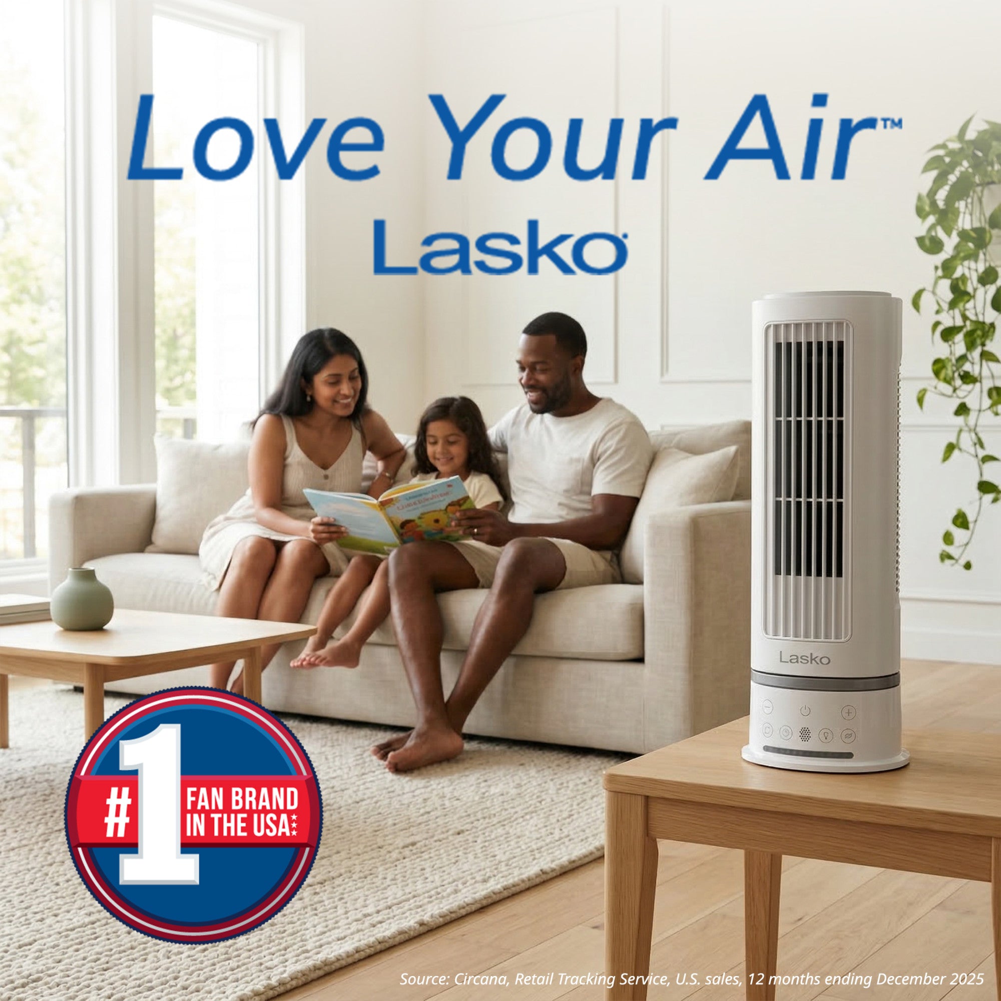 Lasko StealthBreeze 15 DC Table Fan: Oscillating. 12-Speed. 15?? Tilt. Remote. White - Image 7