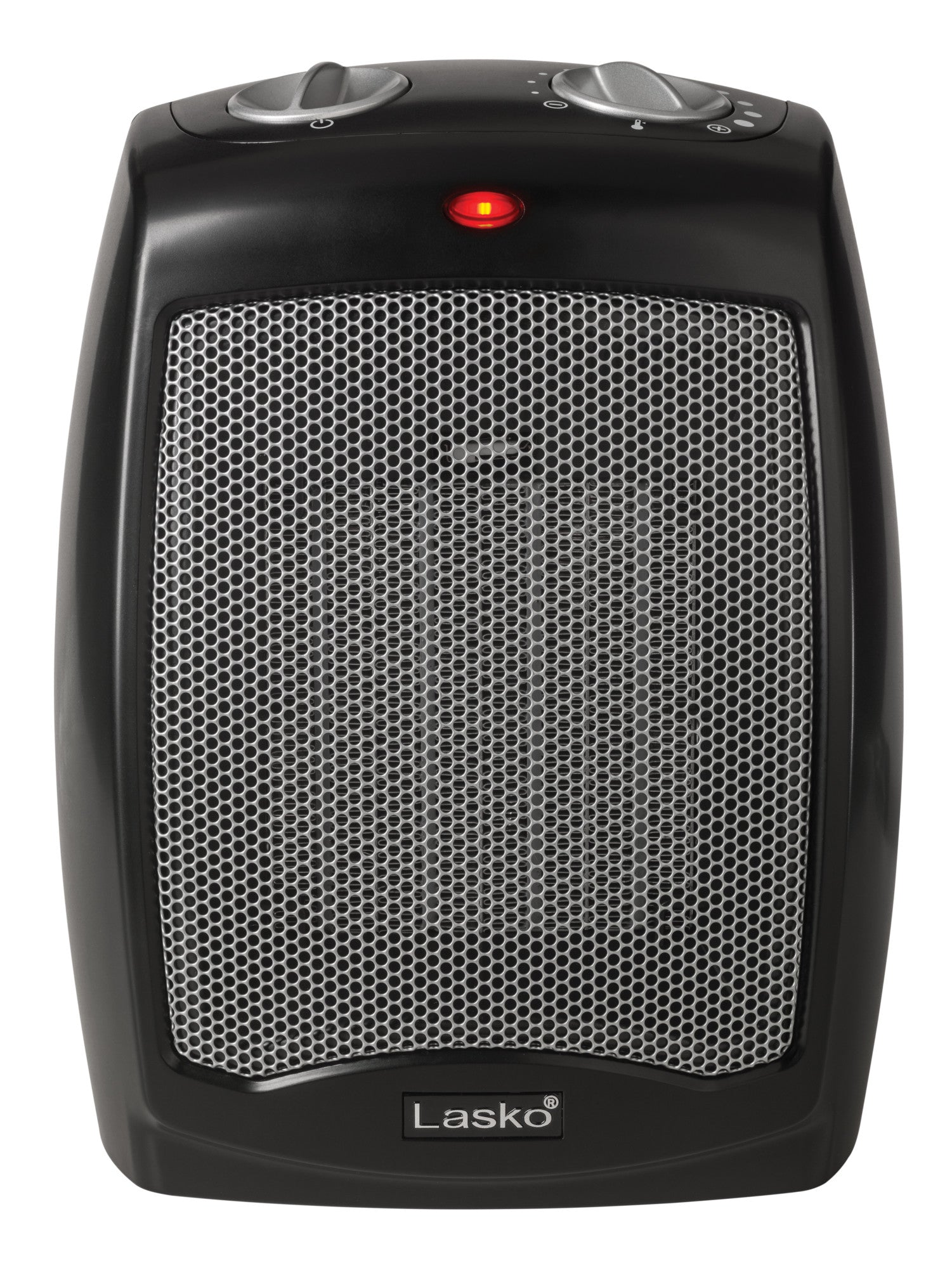Lasko 9 Ceramic Space Heater: Overheat Protection. 2 Heat Settings. Thermostat. Black - Image 7